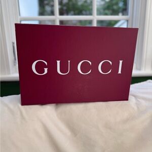 Gucci Burgundy Box